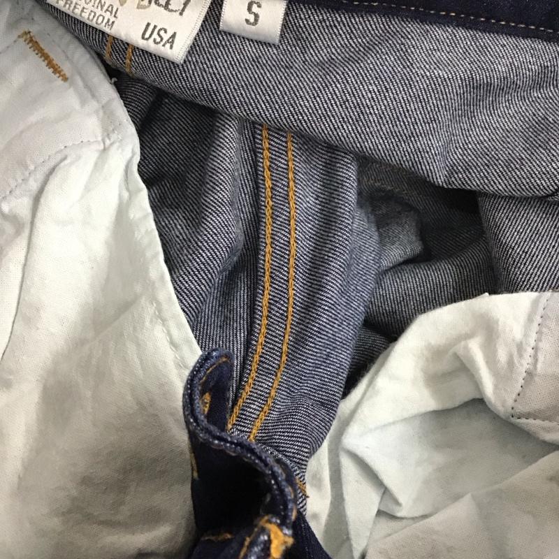 グラミチ GRAMICCI パンツ デニム、ジーンズ デニムパンツ スリムパンツ ストレッチパンツ ジーンズ S 無地 インディゴ / インディゴ /  メンズ USED 古着 中古 10112173