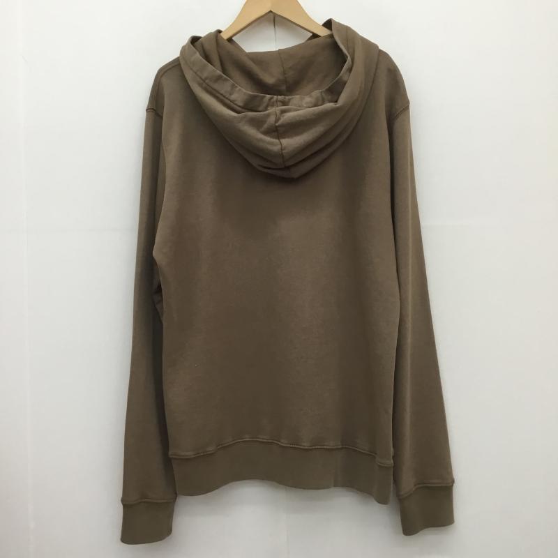リプレイ REPLAY パーカー 長袖 XL ロゴ、文字 茶 / ブラウン /  メンズ USED 古着 中古 10110709