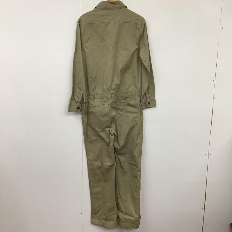 ジルブレイズ JILL BLAZE ワンピース・ドレス・オールインワン ワンピース・ドレス・オールインワン オールインワン つなぎ ワークパンツ カジュアルパンツ 長袖 M 無地 ベージュ / ベージュ /  メンズ USED 古着 中古 10109114