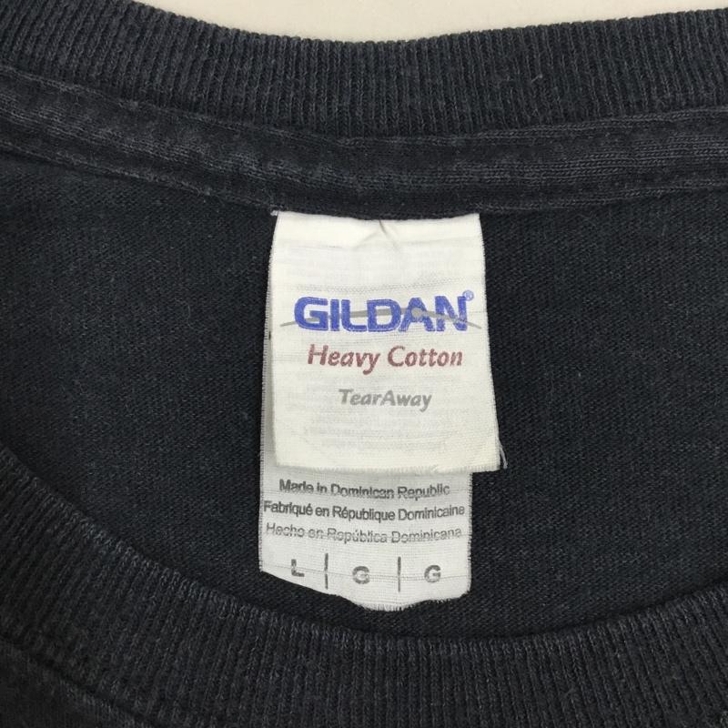 ギルダン GILDAN Tシャツ 半袖 SCORPIONS バンドTシャツ L ワンポイント 黒 / ブラック /  メンズ USED 古着 中古 10116112