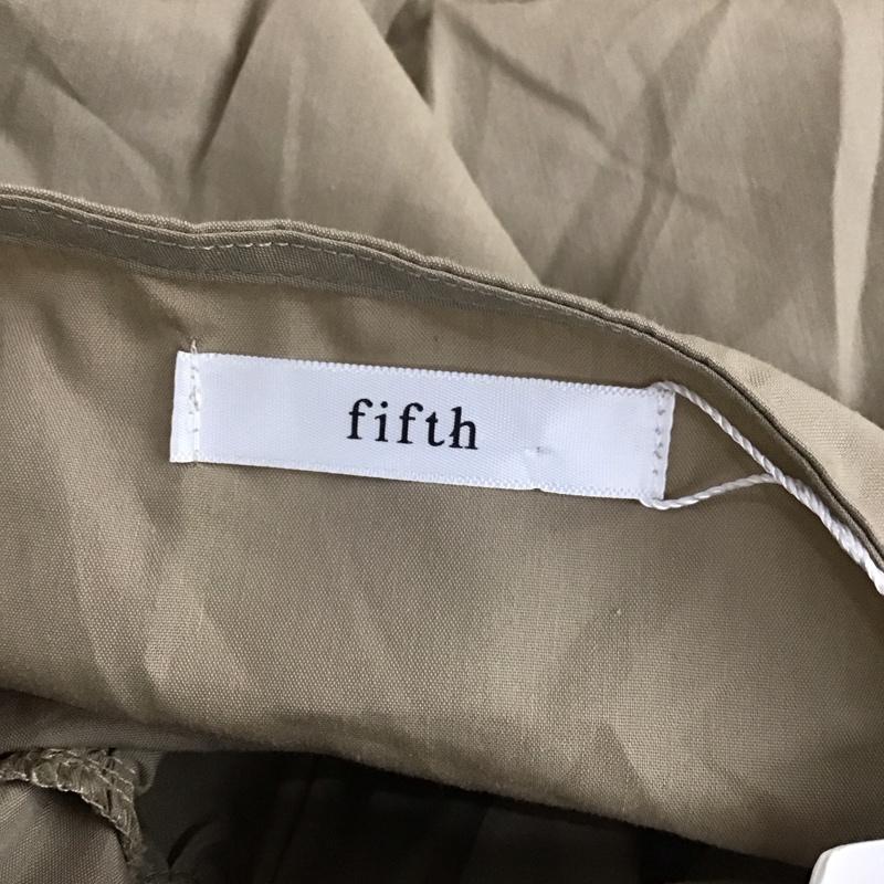 フィフス fifth ワンピース ロングスカート 長袖ロングワンピース フレアワンピース 切り替えワンピース M 無地 茶 / ブラウン /  レディース USED 古着 中古 10119047