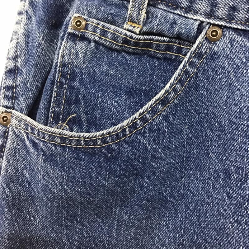 ディッキーズ Dickies パンツ デニム、ジーンズ デニムパンツ ストレートパンツ ワイドパンツ カジュアルパンツ 36 無地 インディゴ / インディゴ /  メンズ USED 古着 中古 10116525