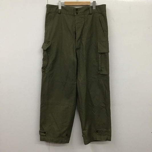 ミリタリー ミリタリー パンツ ワークパンツ、ペインターパンツ ミリタリーパンツ ワイドパンツ フランス軍 m47 復刻 waiper 26インチ 無地 カーキ / カーキ /  メンズ USED 古着 中古 10134691