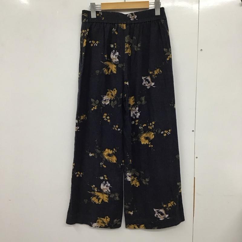 レプシィム LEPSIM パンツ スラックス L 総柄 紺 / ネイビー /  レディース USED 古着 中古 10131922