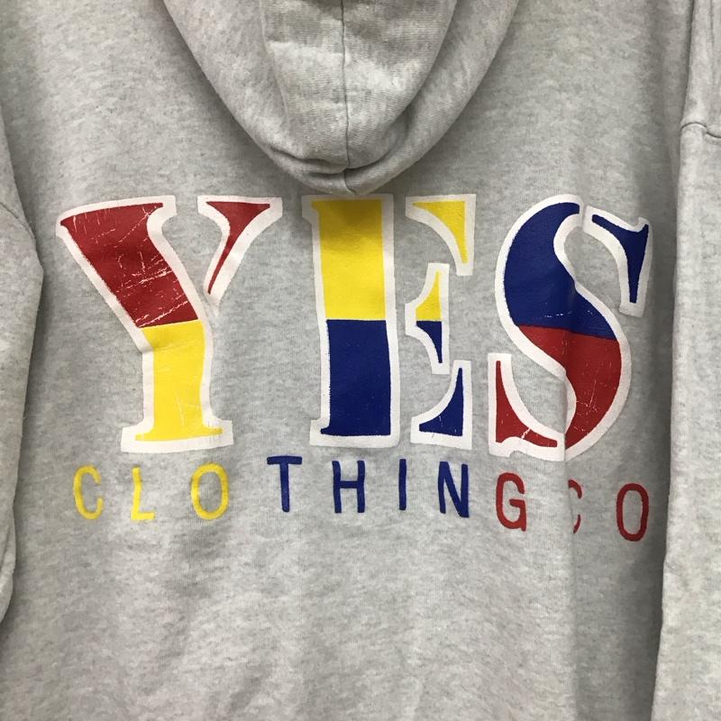 古着 USED パーカー 長袖 長袖パーカー プルオーバーパーカー スウェット L ロゴ、文字 灰 / グレー /  メンズ USED 古着 中古 10146036