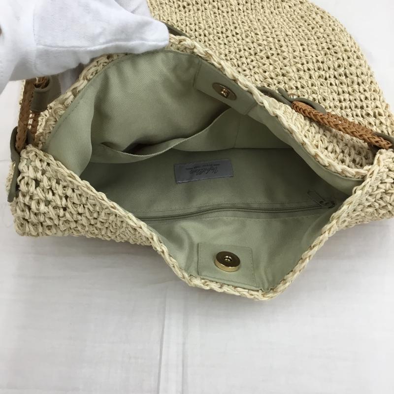 カシュ カシュ cache cache ハンドバッグ ハンドバッグ 無地 ベージュ / ベージュ /  レディース USED 古着 中古 10135131