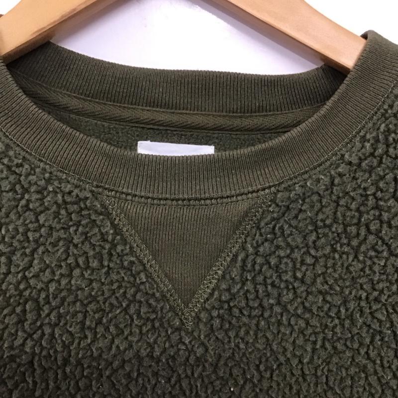 ギャップ GAP トレーナー 長袖 フリース XS 無地 カーキ / カーキ /  メンズ USED 古着 中古 10141132