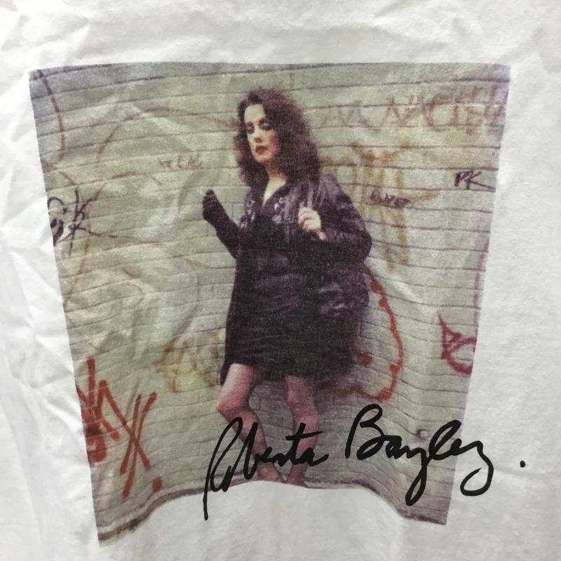 グッドロックスピード GOOD ROCK SPEED Tシャツ 半袖 ロベルタベイリー BEAUTY&YOUTH フォトT FREE プリント 白 / ホワイト /  メンズ USED 古着 中古 10117762