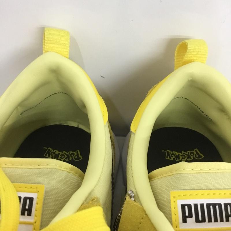 プーマ PUMA スニーカー スニーカー 387688 01 RIDER FV PIKACHU ピカチュウ ポケモン 27cm 箱有 27.0cm ロゴ、文字 黄 / イエロー / X 黒 / ブラック /  メンズ USED 古着 中古 10143264