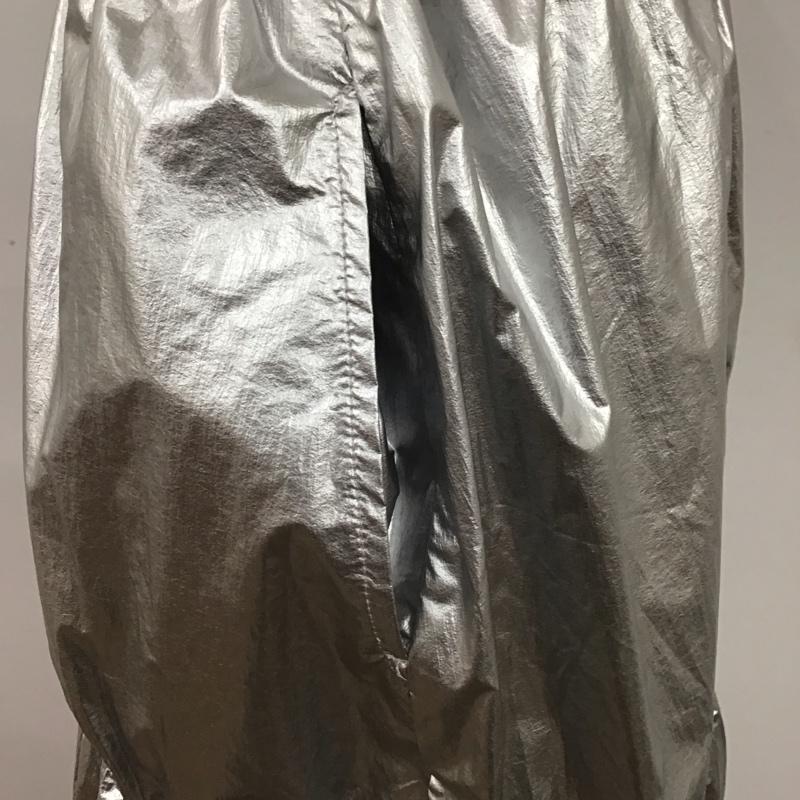 レプシィム LEPSIM スカート ロングスカート コーティング切替スカート FREE 無地 銀 / シルバー /  レディース USED 古着 中古 10122266