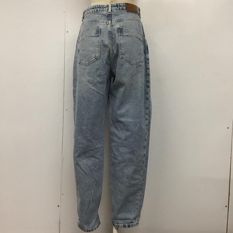 ザラ ZARA パンツ デニム、ジーンズ 6164 169 427 ハイウエスト 無地 水色 / ライトブルー /  レディース USED 古着 中古 10108163