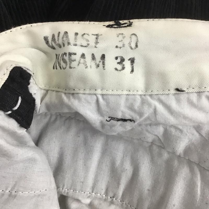 ドッグハウス DOG HOUSE パンツ デニム、ジーンズ コーデュロイパンツ ワイドパンツ ストレートパンツ カジュアルパンツ 30インチ 無地 黒 / ブラック /  メンズ USED 古着 中古 10107524