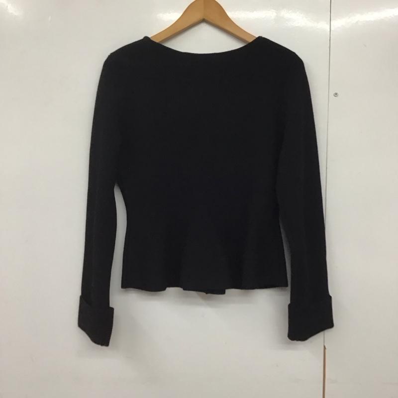 ザラ ZARA ジャケット、上着 ジャケット、ブレザー 長袖ニットジャケット アウター カーディガン S 無地 黒 / ブラック /  レディース USED 古着 中古 10142502