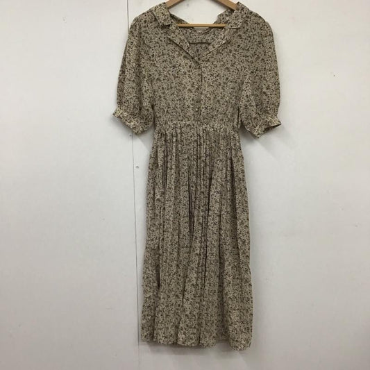 オリーブデオリーブ OLIVE des OLIVE ワンピース ロングスカート 1671300803 開襟 オープンカラー 半袖 FREE 花柄 マルチカラー / マルチカラー /  レディース USED 古着 中古 10119237