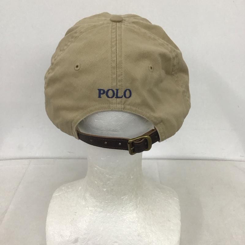 ポロラルフローレン POLO RALPH LAUREN 帽子 キャップ 無地 ベージュ / ベージュ /  メンズ USED 古着 中古 10148217