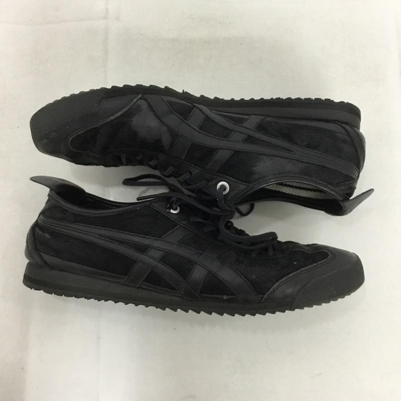 オニツカタイガー ONITSUKA TIGER スニーカー スニーカー 1183A838 MEXICO 66 SD 26cm 26.0cm ロゴ、文字 黒 / ブラック /  メンズ USED 古着 中古 10147715