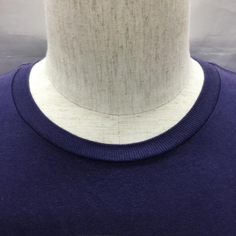 パタゴニア patagonia Tシャツ 半袖 38526SP20 オーガニックコットン XS ロゴ、文字 紺 / ネイビー /  メンズ USED 古着 中古 10117198
