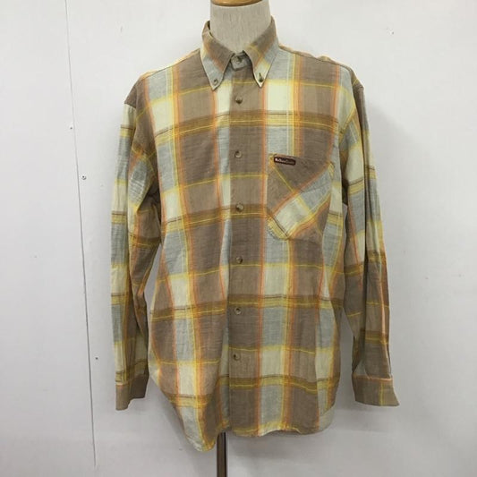 マルボロクラシックス MCS MARLBORO CLASSICS シャツ、ブラウス 長袖 ボタンダウン チェック M ロゴ、文字 マルチカラー / マルチカラー /  メンズ USED 古着 中古 10106806