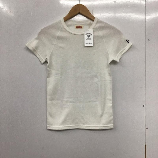 ハリウッドランチマーケット H.R MARKET Tシャツ 半袖 0 ロゴ、文字 白 / ホワイト /  レディース USED 古着 中古 10135079