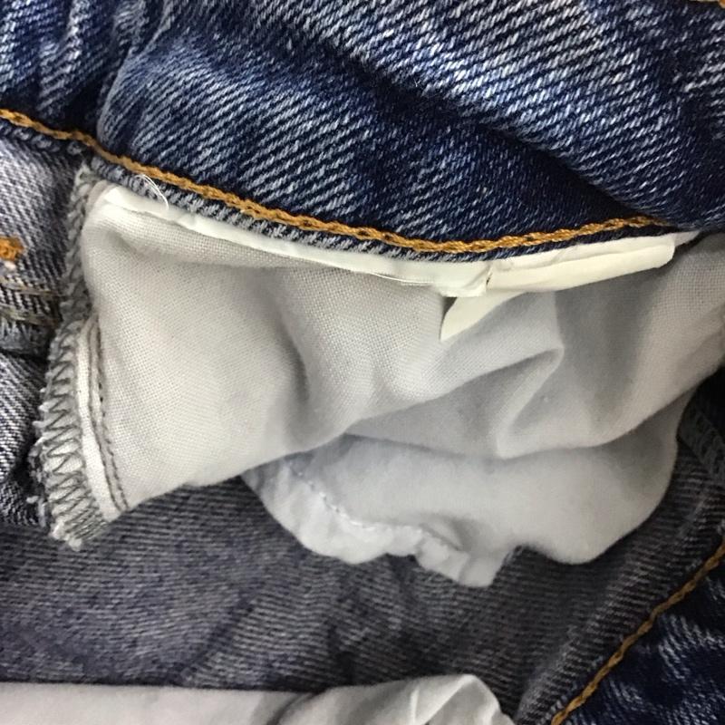 ザラ ZARA パンツ デニム、ジーンズ 36 無地 インディゴ / インディゴ /  レディース USED 古着 中古 10139946