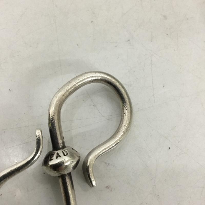 フラットヘッド The Flat Head キーホルダー キーホルダー エイトフック キーリング ロゴ、文字 銀 / シルバー /  メンズ USED 古着 中古 10141903