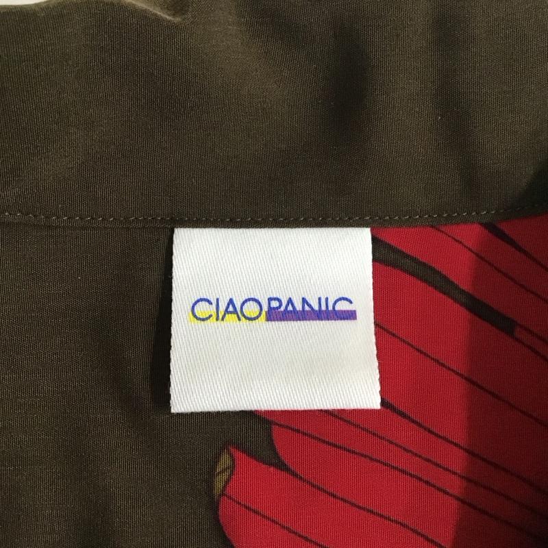 チャオパニック CIAOPANIC シャツ、ブラウス 長袖 長袖シャツ カラーシャツ ポケットシャツ 長袖カットソー プリントシャツ L プリント マルチカラー / マルチカラー /  メンズ USED 古着 中古 10114563