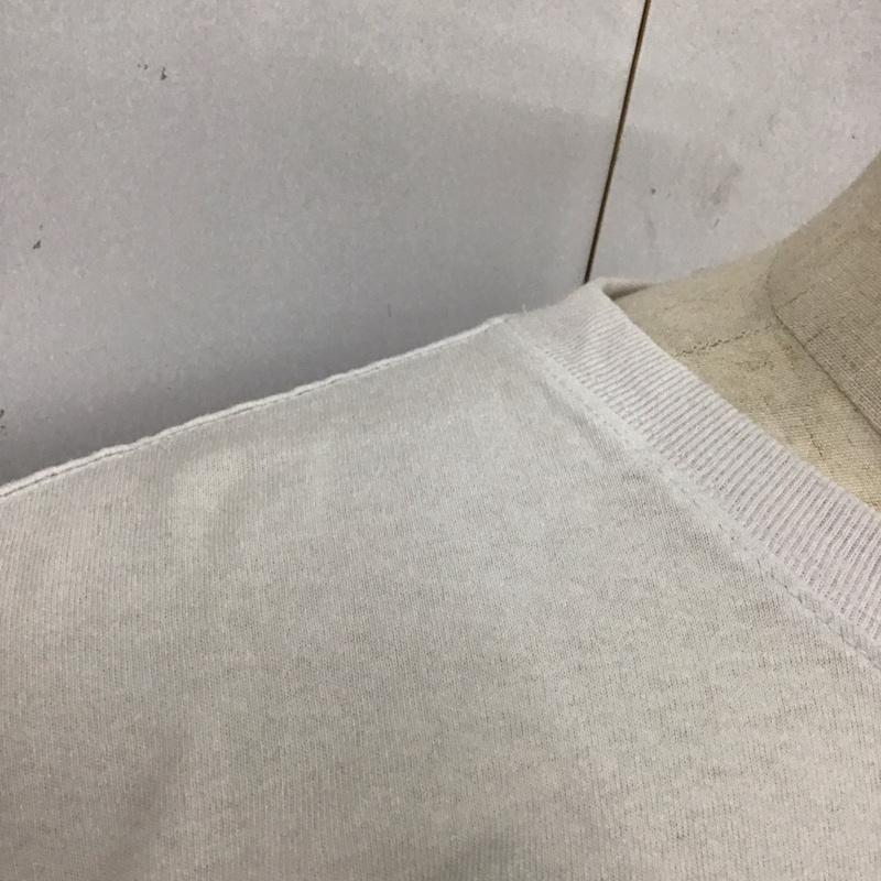 イグザンプル EXAMPLE Tシャツ 半袖 半袖カットソー プリントTシャツ クルーネックカットソー L プリント 白 / ホワイト /  メンズ USED 古着 中古 10117846