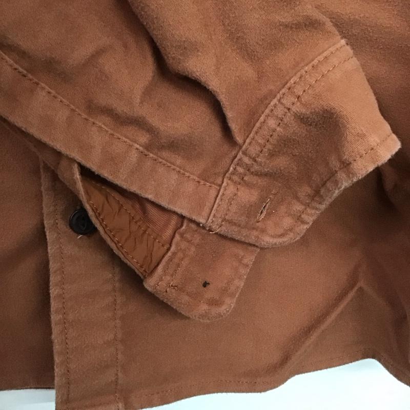パタゴニア patagonia シャツ、ブラウス 長袖 53725FA19 ネルシャツ ワークシャツ S 無地 茶 / ブラウン /  メンズ USED 古着 中古 10145234