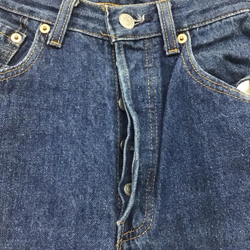 リーバイストラウスアンドコー Levi Strauss & co. パンツ デニム、ジーンズ デニムパンツ ワイドパンツ カジュアルパンツ 31インチ 無地 インディゴ / インディゴ /  メンズ USED 古着 中古 10145246