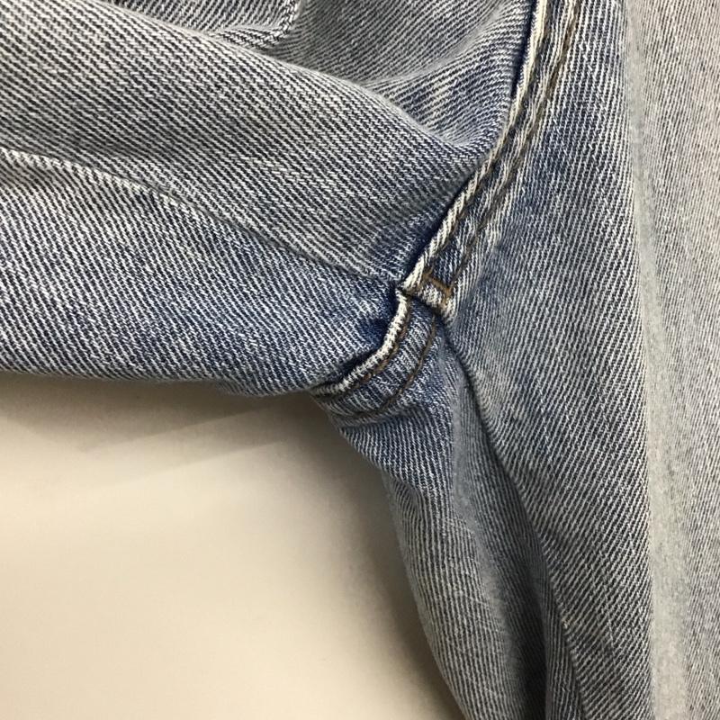 ダブルクローゼット w closet パンツ デニム、ジーンズ FREE 無地 水色 / ライトブルー /  レディース USED 古着 中古 10139599