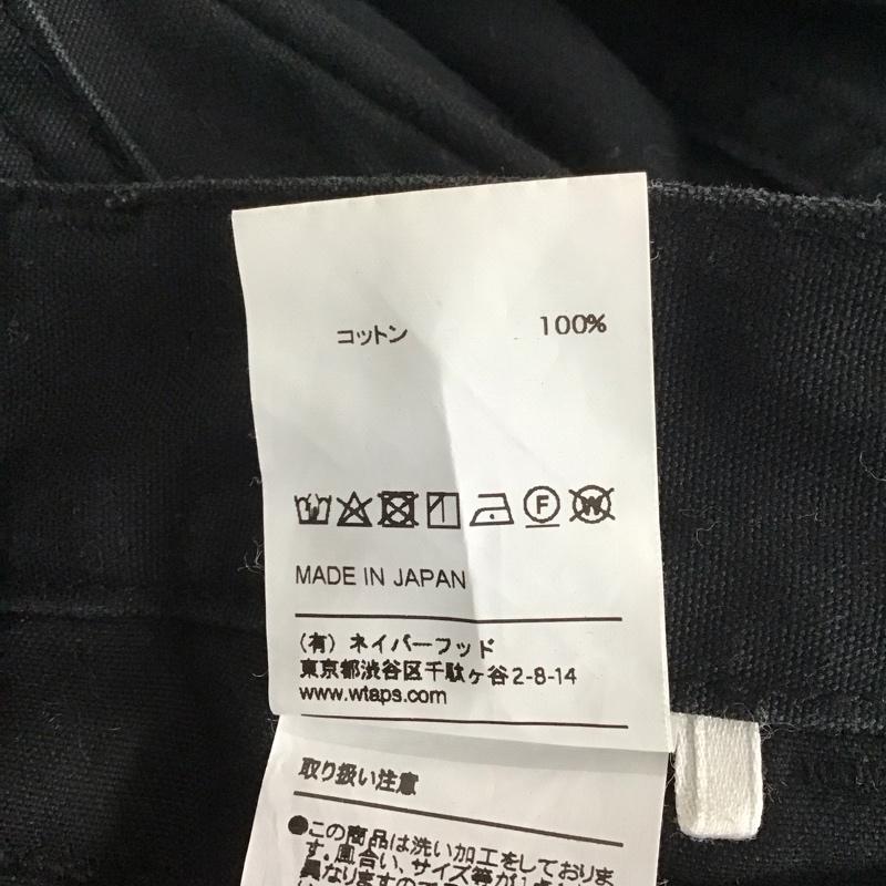 ダブルタップス WTAPS パンツ ワークパンツ、ペインターパンツ ワークパンツ ワイドパンツ カジュアルパンツ カーゴパンツ 2 ロゴ、文字 黒 / ブラック /  メンズ USED 古着 中古 10144820