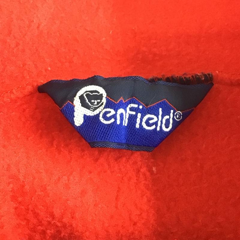ペンフィールド Penfield ジャケット、上着 ジャンパー、ブルゾン フリースジャケット ジップアップカラージャケット プルオーバー M 無地 赤 / レッド /  メンズ USED 古着 中古 10107112
