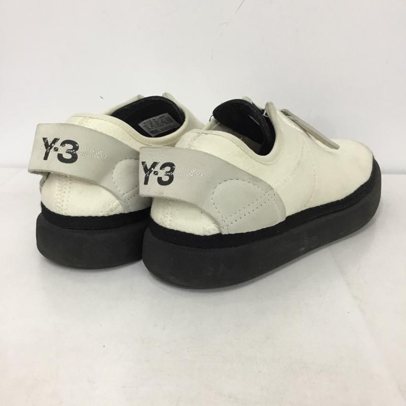ワイスリー Y-3 スニーカー スニーカー BC0943 センタージップ ローカット Yohji Yamamoto 23cm 23.0cm ロゴ、文字 白 / ホワイト / X 黒 / ブラック /  レディース USED 古着 中古 10145154