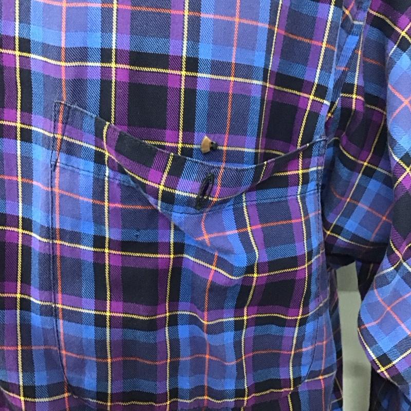 パタゴニア patagonia シャツ、ブラウス 長袖 00年製 ポルトガル製 XL チェック マルチカラー / マルチカラー /  メンズ USED 古着 中古 10121309