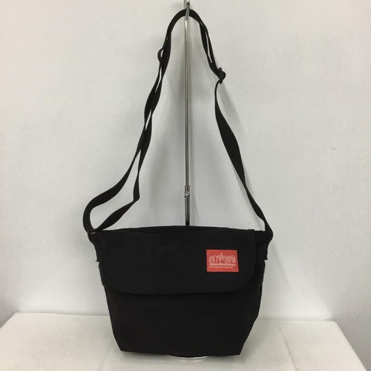 マンハッタンポーテージ Manhattan Portage ショルダーバッグ ショルダーバッグ ロゴ、文字 黒 / ブラック /  レディース USED 古着 中古 10132968
