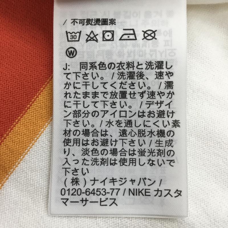 ナイキ NIKE カットソー 長袖 CQ8019-103 L ボーダー柄 赤 / レッド /  メンズ USED 古着 中古 10138862