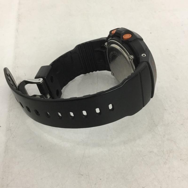 ジーショック G-SHOCK 腕時計 アナログ（クォーツ式） AWG-500UAJ ユナイテッドアローズ別注 タフソーラー ロゴ、文字 黒 / ブラック /  メンズ USED 古着 中古 10140615