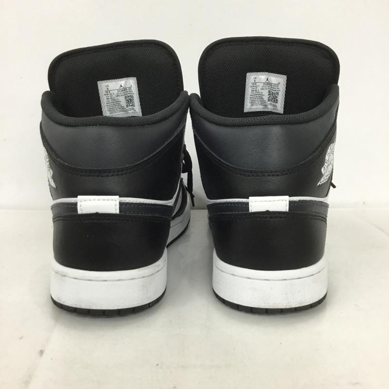 ナイキ NIKE スニーカー スニーカー DQ8426-010 JORDAN BRAND AIR JORDAN 1 MID 27cm 27.0cm ロゴ、文字 白 / ホワイト / X 黒 / ブラック /  メンズ USED 古着 中古 10133902