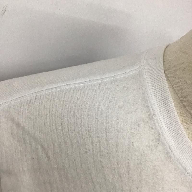 パタゴニア patagonia カットソー 長袖 長袖カットソー クルーネックカットソー ロングスリーブカットソー プリントTシャツ XS ロゴ、文字 白 / ホワイト /  メンズ USED 古着 中古 10124514