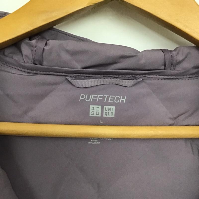 ユニクロ UNIQLO パーカー 長袖 211-469871 パフテックパーカ L 無地 紫 / パープル /  レディース USED 古着 中古 10142799
