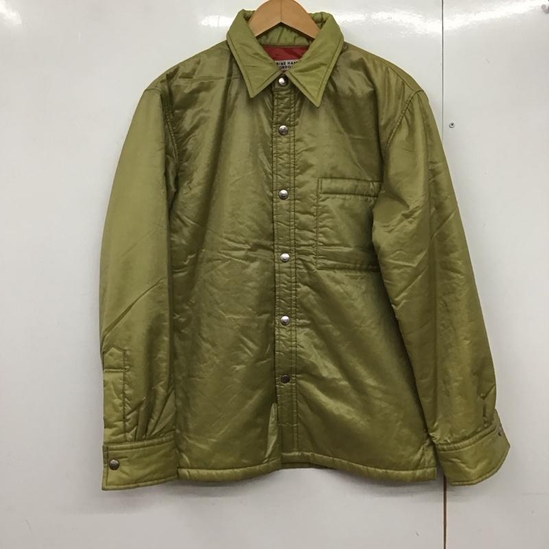 キャサリンハムネットロンドン KATHARINE HAMNETT LONDON ジャケット、上着 ジャケット、ブレザー 長袖ジャケット アウター 前ボタン カラージャケット 無地 緑 / グリーン /  メンズ USED 古着 中古 10141781
