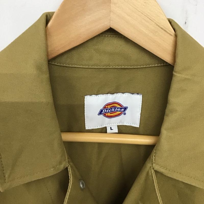 ディッキーズ Dickies サロペット・オーバーオール サロペット、オーバーオール つなぎ L 無地 ベージュ / ベージュ /  メンズ USED 古着 中古 10134445