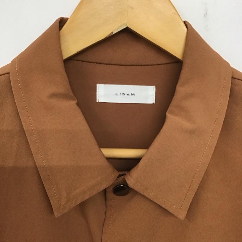 リドム LIDnM ジャケット、上着 ジャケット、ブレザー L17AW-36 コーチジャケット S 無地 茶 / ブラウン /  メンズ USED 古着 中古 10139481