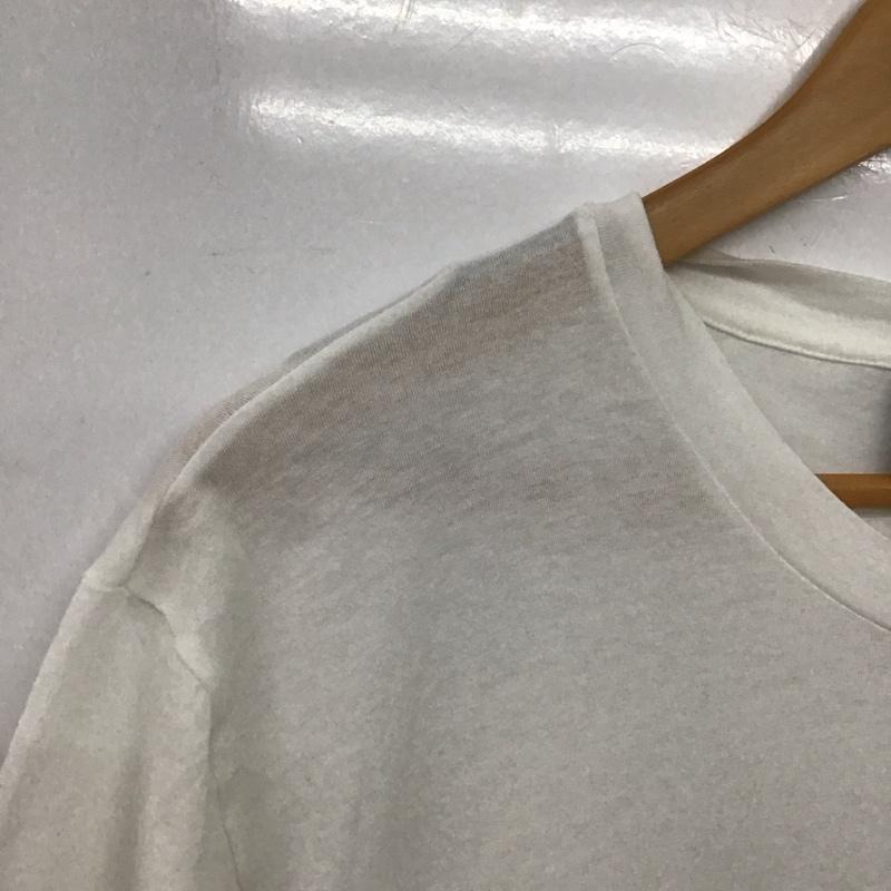 グッチ GUCCI Tシャツ 半袖 半袖カットソー プリントTシャツ クルーネックカットソー S プリント 白 / ホワイト /  メンズ USED 古着 中古 10148991