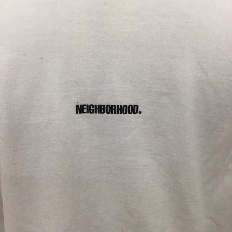 ネイバーフッド NEIGHBORHOOD Tシャツ 半袖 半袖カットソー プリントTシャツ クルーネックカットソー M ロゴ、文字 白 / ホワイト /  メンズ USED 古着 中古 10123759