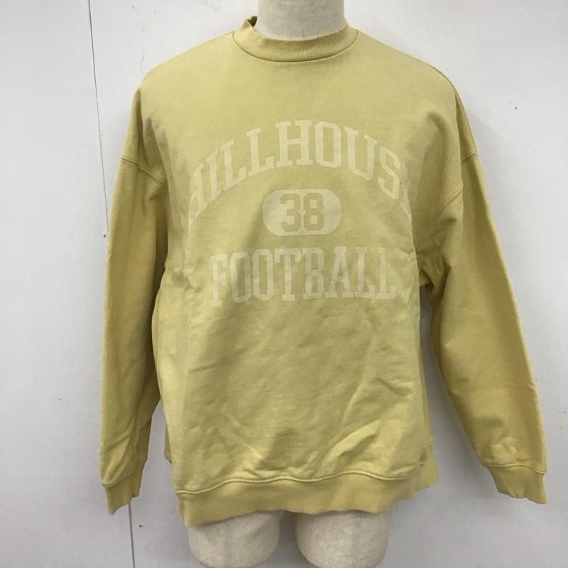古着 USED トレーナー 長袖 SIGNAL SPORTS RB020069MR スウェット M ロゴ、文字 黄 / イエロー /  メンズ USED 古着 中古 10123660
