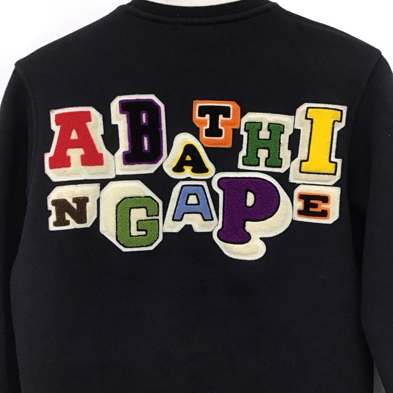 アベイシングエイプ A BATHING APE ジャケット、上着 ジャンパー、ブルゾン 無地 黒 / ブラック /  レディース USED 古着 中古 10147044