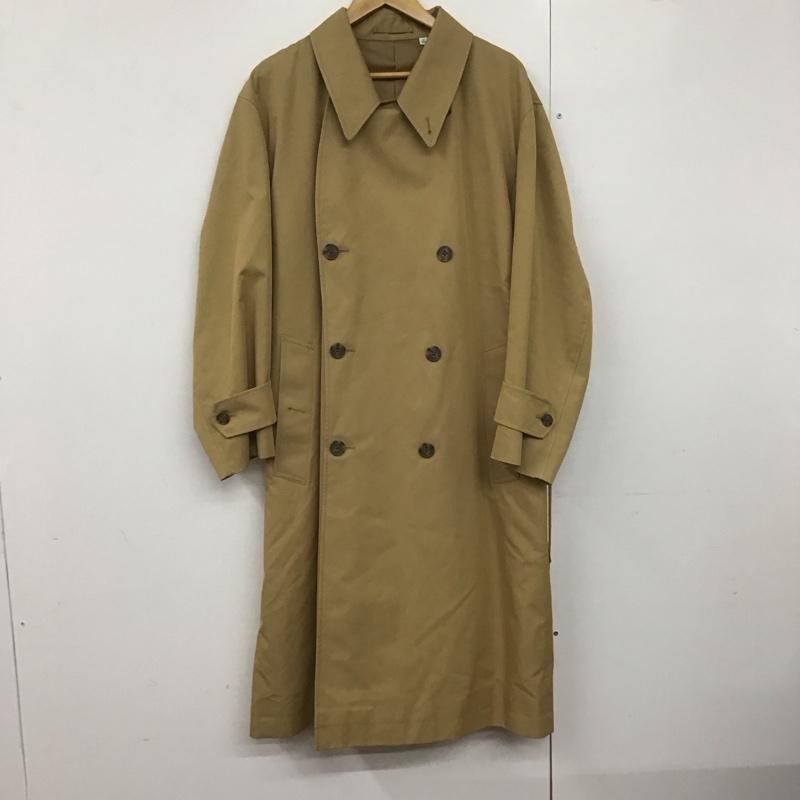 ユニクロ UNIQLO ジャケット、上着 ジャンパー、ブルゾン 312-431339 トレンチコート アウター ロングコート M 無地 ベージュ / ベージュ /  レディース USED 古着 中古 10143615