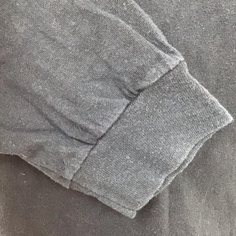 ブレインデット BRAIN DEAD カットソー 長袖 長袖カットソー クルーネックカットソー ロングスリーブカットソー プリントTシャツ M プリント 黒 / ブラック /  メンズ USED 古着 中古 10115324