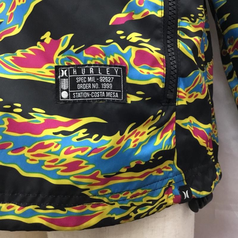 ハーレー Hurley ジャケット、上着 ジャケット、ブレザー 0100691 ジップアップ L 総柄 マルチカラー / マルチカラー /  メンズ USED 古着 中古 10112388
